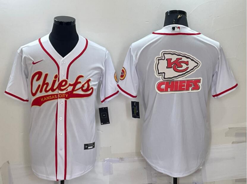 Men's Kansas City Chiefs White Jersey